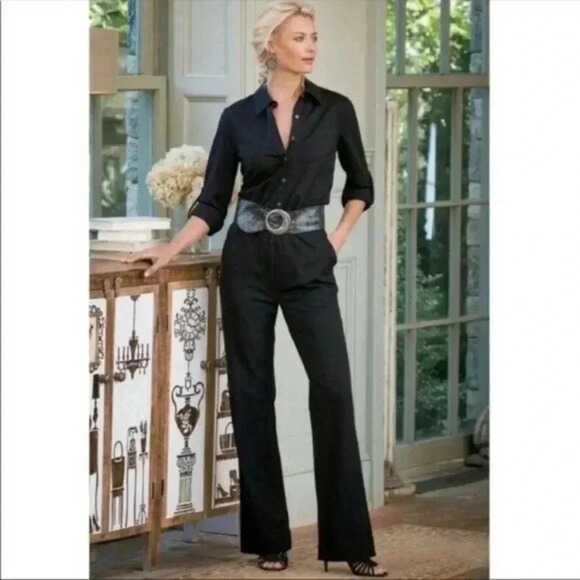 Soft Surroundings Weekend Jumpsuit Wide Leg 3X - Picture 2 of 7
